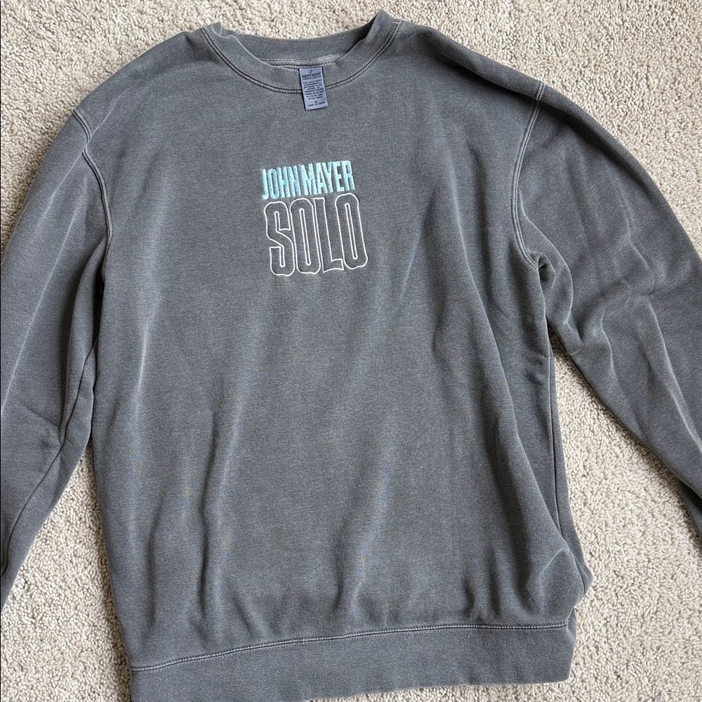 John Mayer Solo Tour Crewneck Sweatshirt - John Mayer Merch